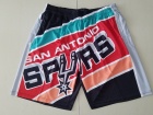 San Antonio Spurs Black Mitchell&Ness Big Face Short