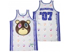 Graduation Eyes #07 White Basketball Jersey