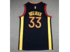 Golden State Warriors #33 James Wiseman Blue 2021 City Jersey