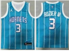 Charlotte Hornets #3 Terry Rozier III Teal Jersey