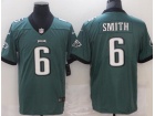 Philadelphia Eagles #6 DeVonta Smith Green Limited Jersey