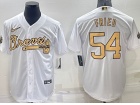 Nike Atlanta Braves #54 Max Fried White 2022 All Star Cool Base Jerseys