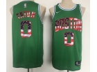 Boston Celtics #0 Jayson Tatum Green July 4th Jersey