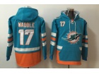 Miami Dolphins #17 Jaylen Waddle Green Hooides