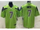 Seattle Seahawks #7 Geno Smith Green Vapor Untouchable Limited Jersey