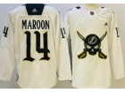 Adidas Tampa Bay Lightning #14 Pat Maroon White New Stle Jersey