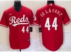Cincinnati Reds #44 Elly De La Cruz Red Cool Base Jersey