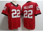Georgia Bulldogs #22 Javon Bullard Red Jersey