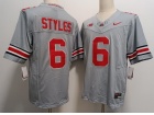 Ohio State Buckeyes #6 Lorenzo Styles Jr. Gray Limited Jersey