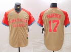 Tampa Bay Rays #17 Isaac Paredes Cream 2024 MLB All-Star Game Limited Player Jersey