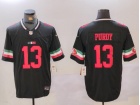 San Francisco 49ers #13 Brock Purdy Black Mexico Edition Jersey
