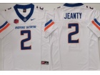 Boise State #2 Ashton Jeanty White F.U.S.E Limited Jersey