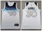 Minnesota Timberwolves #30 Julius Randle White 2024-25 City Jersey