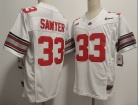 Ohio State Buckeyes #33 Jack Sawyer Diamond White F.U.S.E Limited Jersey