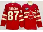 Team Canada #87 Sidney Crosby Red 2025 4 Nations Face-Off Jersey