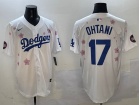 Los Angeles Dodgers #17 Shohei Ohtani White Tokyo Series Cool Base Jersey