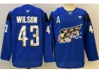 Fanatics Washington Capitals #43 Tom Wilson Blue Cherry Blossom Jersey