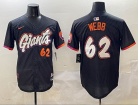 San Francisco Giants #62 Logan Webb Nike Black 2025 City Connect Limited Jersey