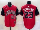 Chicago White Sox #23 Andrew Benintendi Red/Black 2025 City Connect Limited Player Jersey