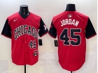 Chicago White Sox #45 Michael Jordan Red/Black 2025 City Connect Limited Player Jersey