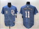 Washington Nationals #11 Ryan Zimmerman Blue 2025 City Connect Limited Jersey