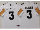 Iowa Hawkeyes #3 Jaxx DeJean White Vapor Limited Jersey