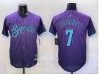 Arizona Diamondbacks #7 Corbin Carroll Purple 2025 City Connect Limited Player Jersey