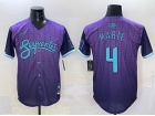 Arizona Diamondbacks #4 Ketel Marte Purple 2025 City Connect Limited Player Jersey