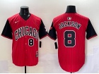 Chicago White Sox #8 Bo Jackson Red/Black 2025 City Connect Limited Player Jersey
