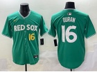 Boston Red Sox #16 Jarren Duran Green City Connect Limited Player Jersey
