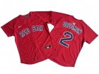 Boston Red Sox #2 Alex Bregman Red Cool Base Jersey