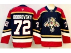Fanatics Florida Panthers #72 Sergei Bobrovsky Navy Blue Jersey