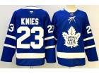 Fanatics Toronto Maple Leafs #23 Matthew Knies Blue Jersey