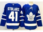 Fanatics Toronto Maple Leafs #41 Anthony Stolarz Blue Jersey