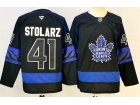 Fanatics Toronto Maple Leafs #41 Anthony Stolarz Black 3rd Jersey