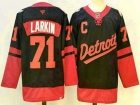 Fanatics Detroit Red Wings #71 Dylan Larkin Black 2025 NHL Stadium Series Jersey