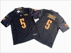 Washington Commanders #5 Jayden Daniels Black Vapor F.U.S.E. Limited Jersey