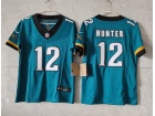 Jacksonville Jaguars #12 Travis Hunter Teal Prowler Throwback F.U.S.E. Jersey