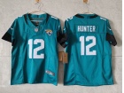 Jacksonville Jaguars #12 Travis Hunter Teal F.U.S.E. Jersey