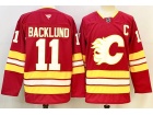 Fanatics Calgary Flames #11 Mikael Backlund Red Jersey