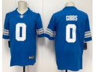 Detroit Lions #0 Jahmyr Gibbs Blue Vapor Limited Jersey