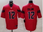 Houston Texans #12 Nico Collins Red Vapor F.U.S.E. Limited Jersey