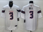 Houston Texans #3 Tank Dell White Vapor F.U.S.E. Limited Jersey