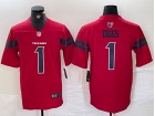Houston Texans #1 Stefon Diggs Red Vapor F.U.S.E. Limited Jersey