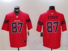 Houston Texans #87 Cade Stover Red Vapor F.U.S.E. Limited Jersey
