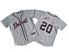 Detroit Tigers #20 Spencer Torkelson Grey Cool Base Jersey