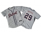 Detroit Tigers #29 Tarik Skubal Grey Cool Base Jersey