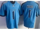 Tennessee Titans #1 Cam Ward Baby Blue Limited Jersey