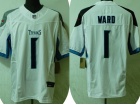 Tennessee Titans #1 Cam Ward White Limited Jersey