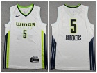 Dallas Wings #5 Paige Bueckers White Jersey